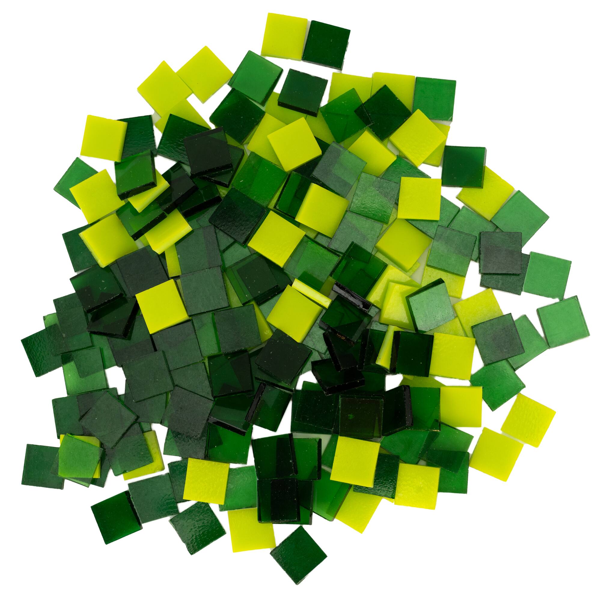 Small Mosaic Stained Glass Squares